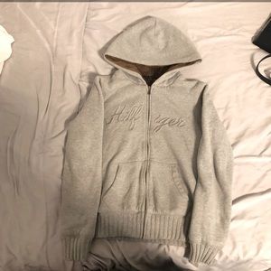 Tommy Hilfiger Grey Jacket with fur